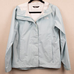 The North Face Venture DryVent light blue rain jacket-S